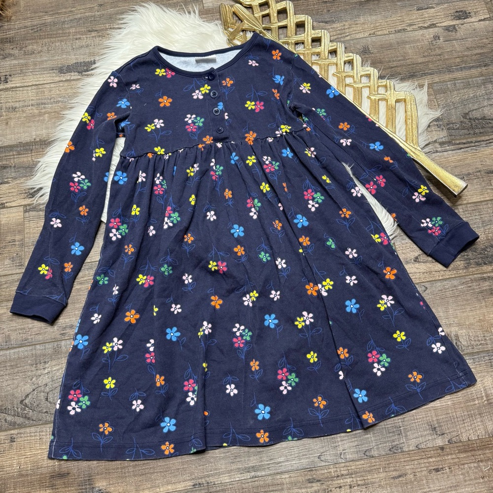 Hanna Andersson Long Sleeve Floral Dress